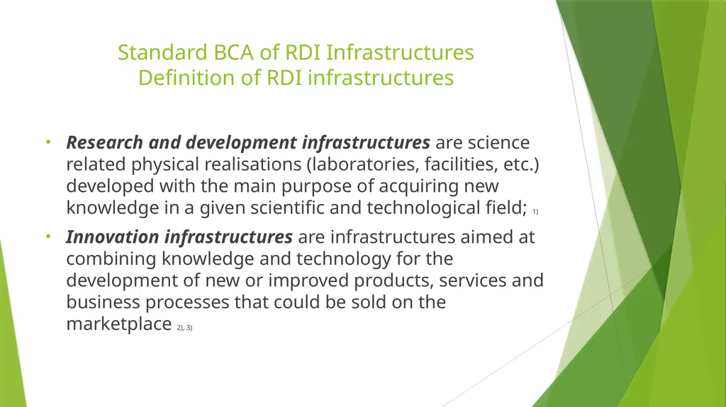 BENEFIT COST ANALYSIS OF RESEARCH, DEVELOPMENT AND - slide 7 of 21