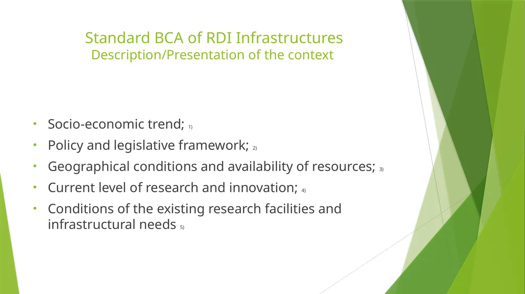 BENEFIT COST ANALYSIS OF RESEARCH, DEVELOPMENT AND - slide 8 of 21