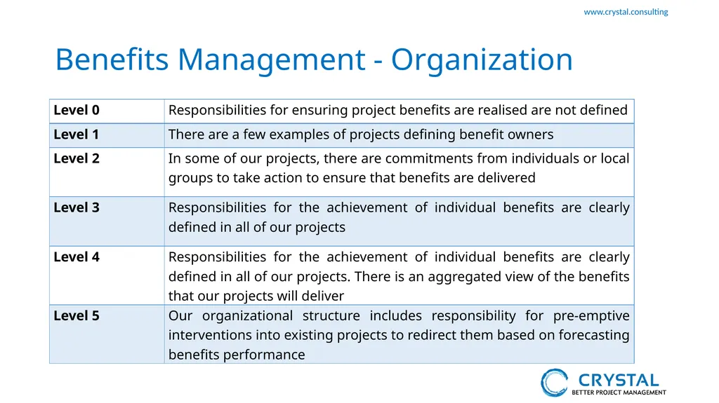 P3M3 Facilitated Self-Assessment Project - slide 19 of 38