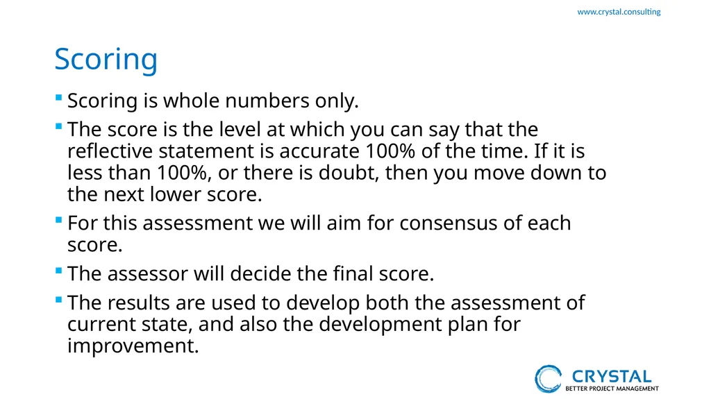 P3M3 Facilitated Self-Assessment Project - slide 5 of 38