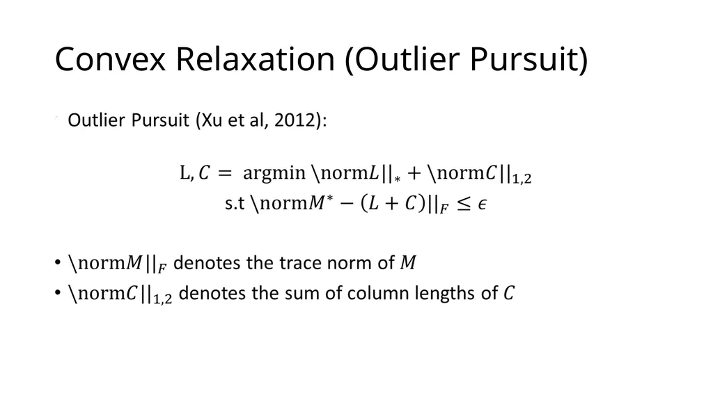 Thresholding Based Efficient Outlier Robust PCA - slide 34 of 35
