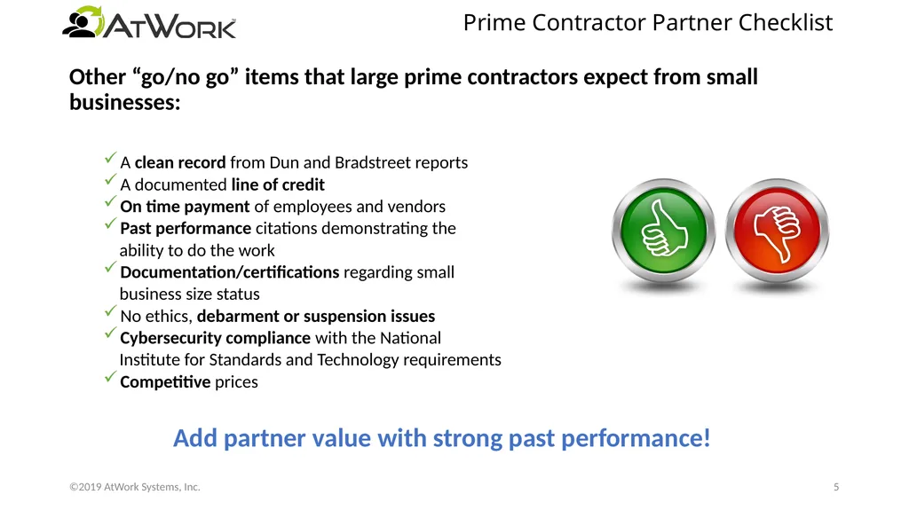 How to Be Attractive for Large Prime Collaboration - slide 5 of 12