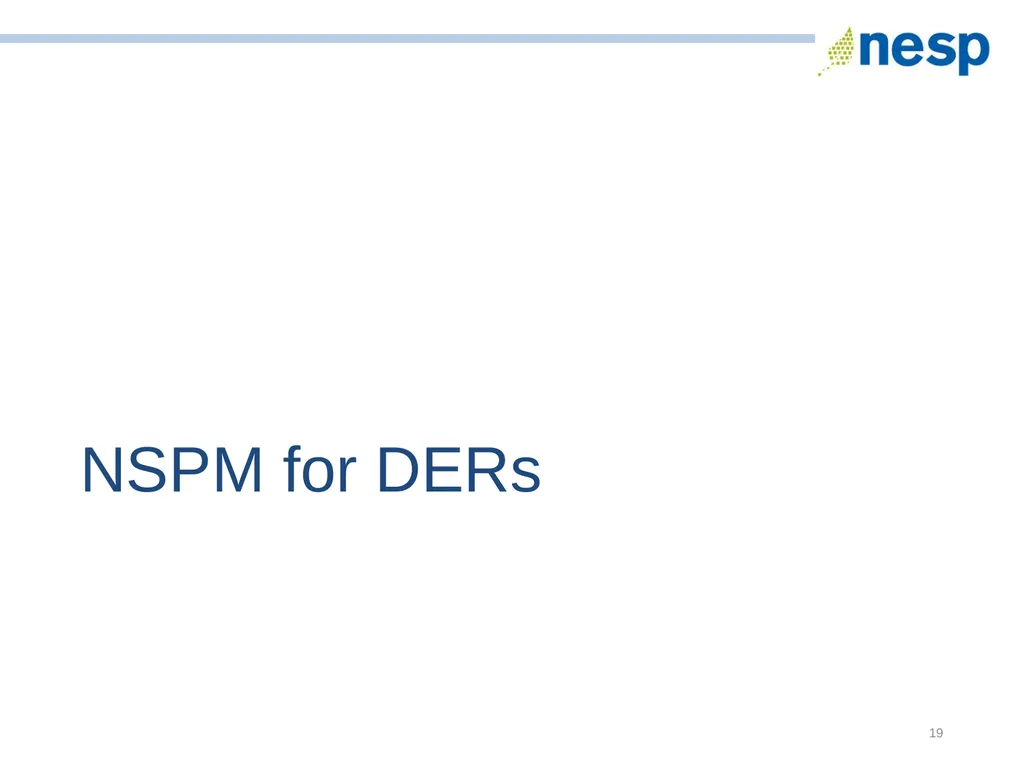 National Standard Practice Manual for Energy - slide 19 of 33
