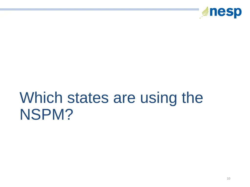 National Standard Practice Manual for Energy - slide 10 of 33