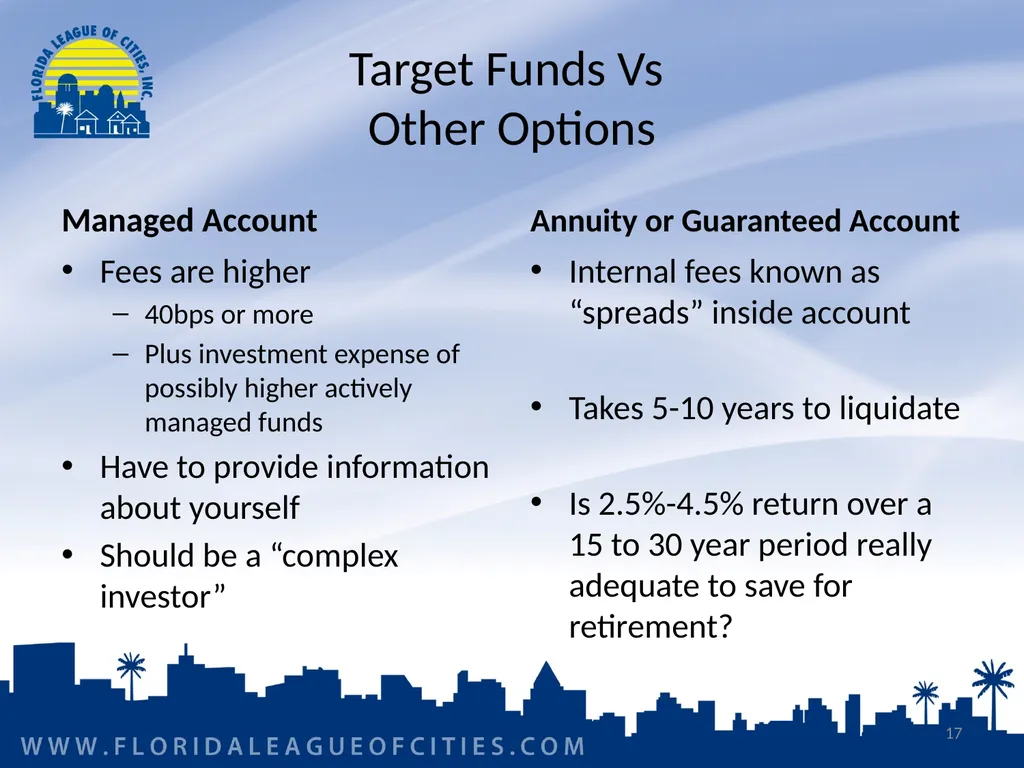 Florida Municipal Pension Trust Fund Preparing for - slide 17 of 32