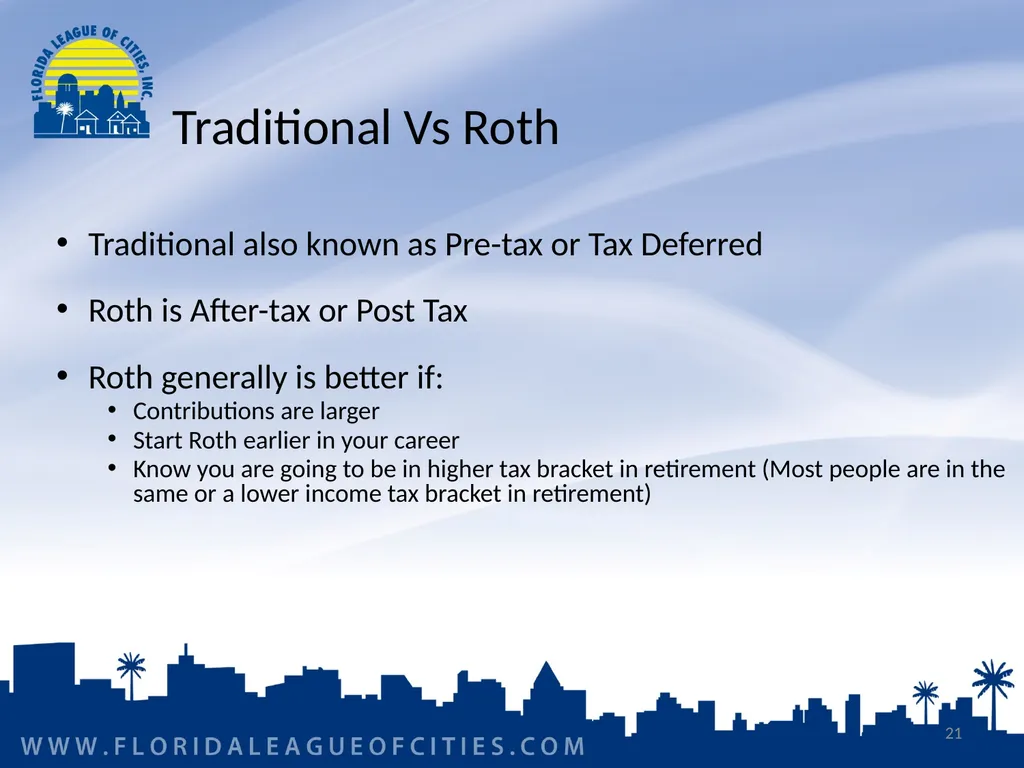 Florida Municipal Pension Trust Fund Preparing for - slide 21 of 32