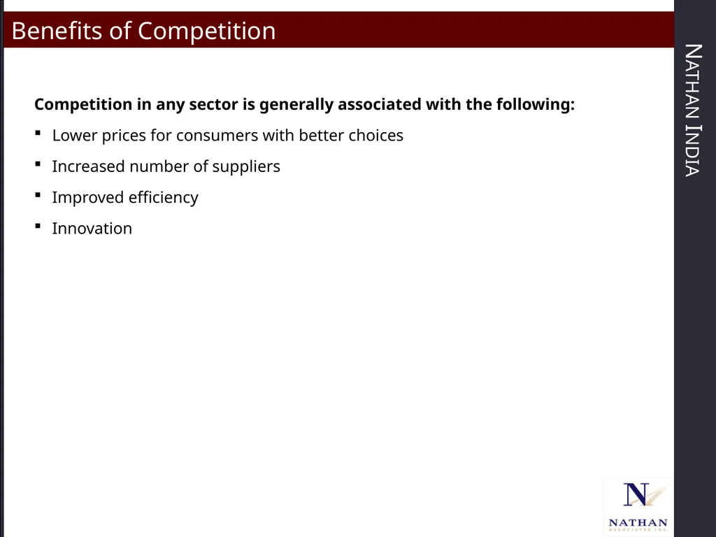 National Competition Policy and Economic Growth in - slide 6 of 16
