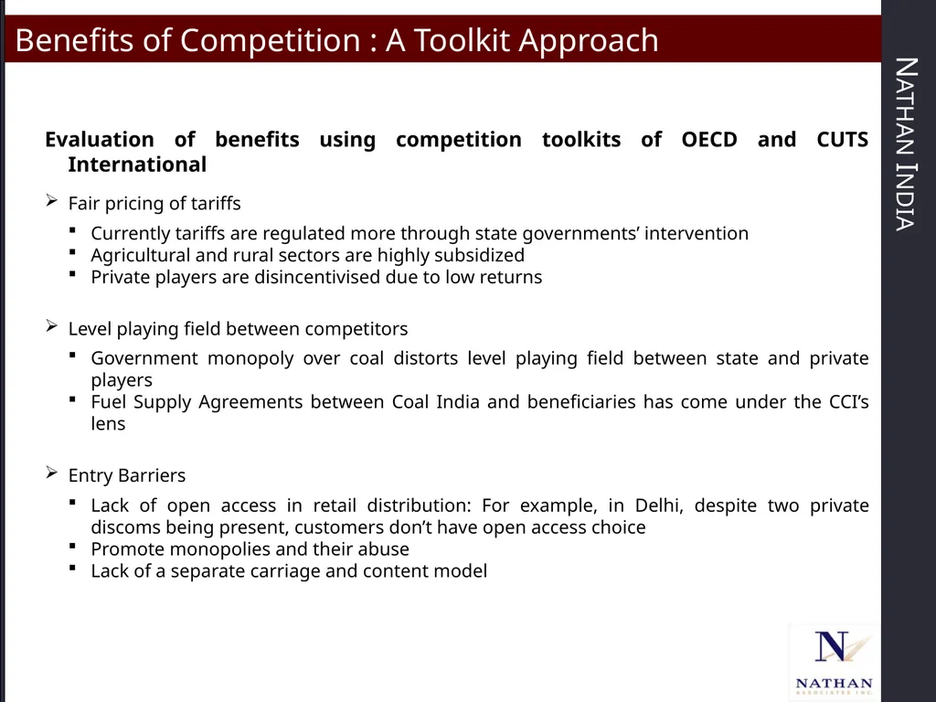 National Competition Policy and Economic Growth in - slide 7 of 16