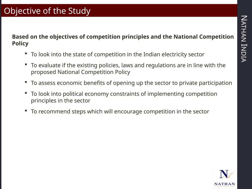 National Competition Policy and Economic Growth in - slide 2 of 16
