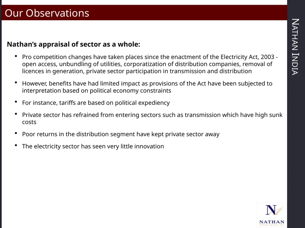 National Competition Policy and Economic Growth in - slide 14 of 16