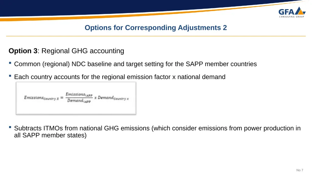 Regional Cooperation under Article 6 Approaches - slide 7 of 11