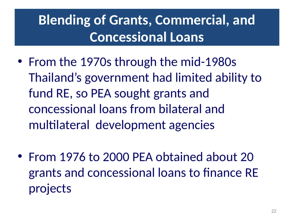 1 Rural Electrification in Thailand Lessons - slide 22 of 35