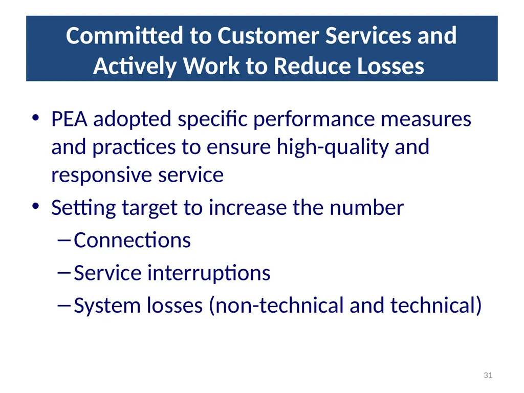 1 Rural Electrification in Thailand Lessons - slide 31 of 35