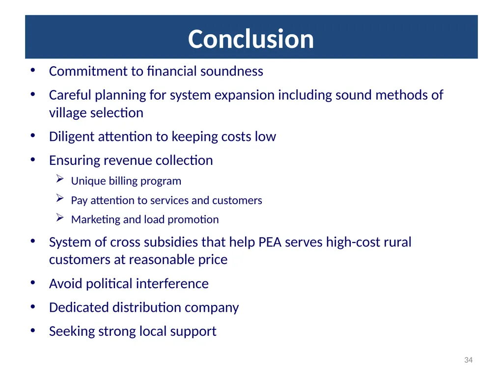 1 Rural Electrification in Thailand Lessons - slide 34 of 35