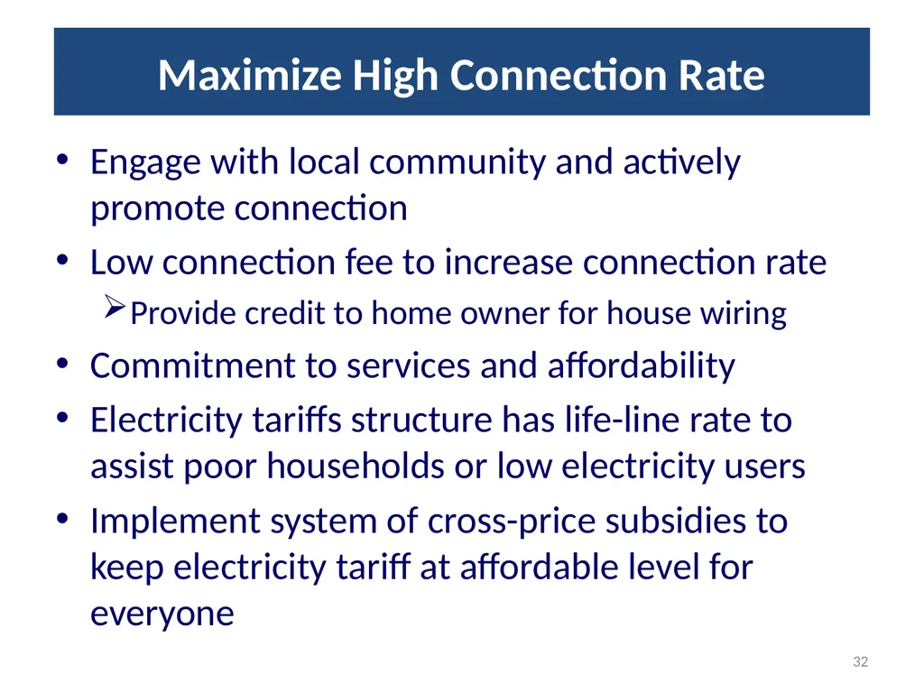 1 Rural Electrification in Thailand Lessons - slide 32 of 35