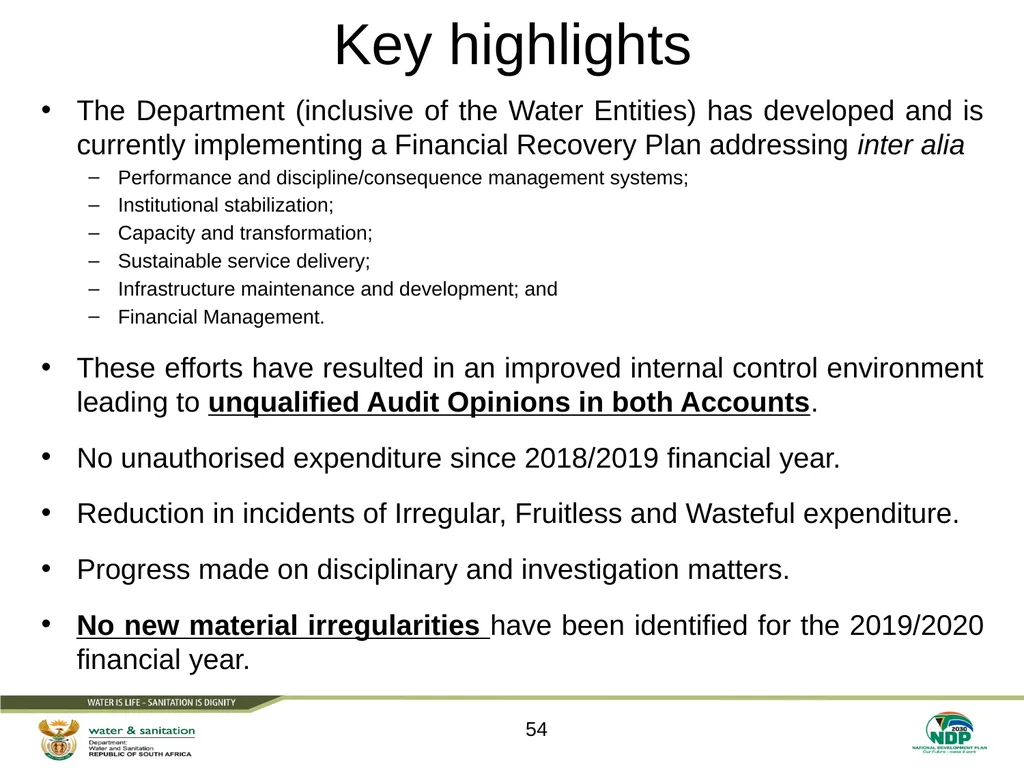PRESENTATION TITLE Presented by: Name Surname - slide 54 of 63