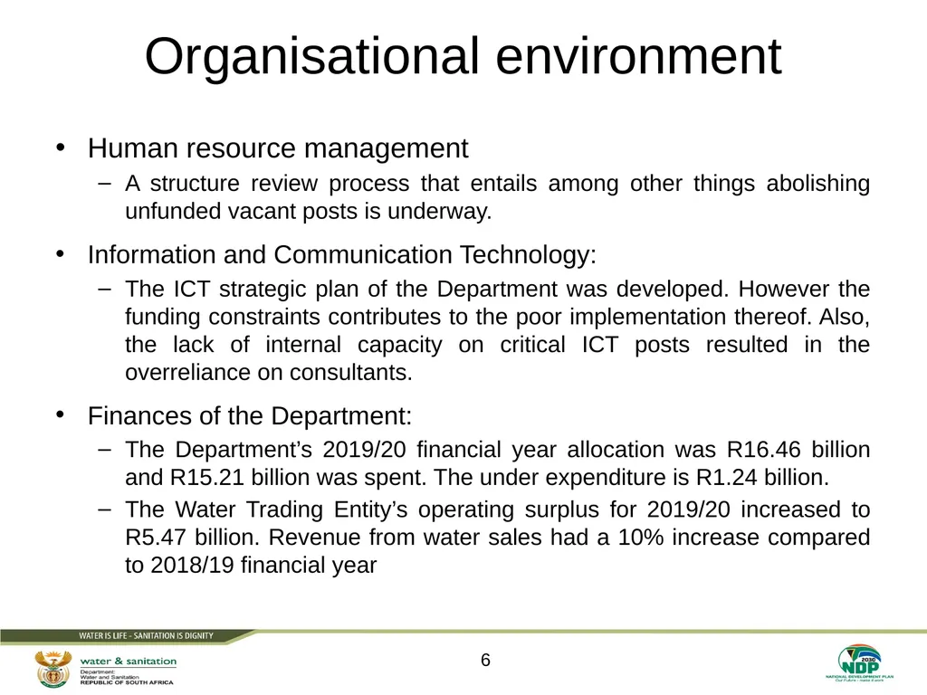 PRESENTATION TITLE Presented by: Name Surname - slide 6 of 63