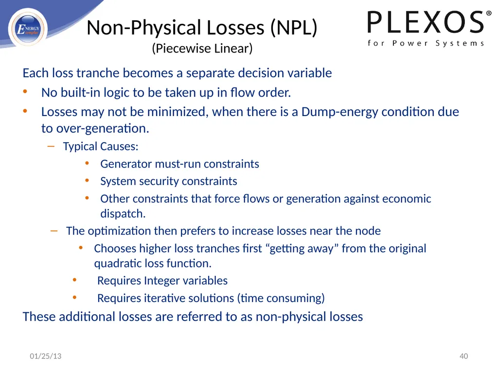 PLEXOS For Power Systems - Advanced Simulation - slide 40 of 42