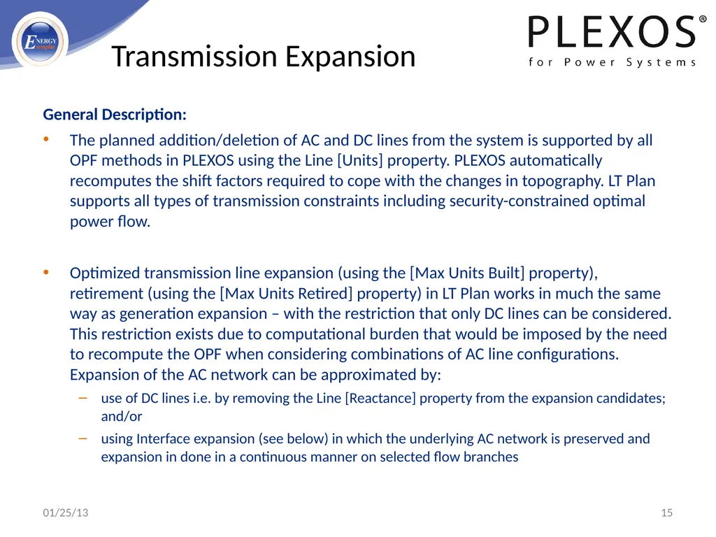 PLEXOS For Power Systems - Advanced Simulation - slide 15 of 42