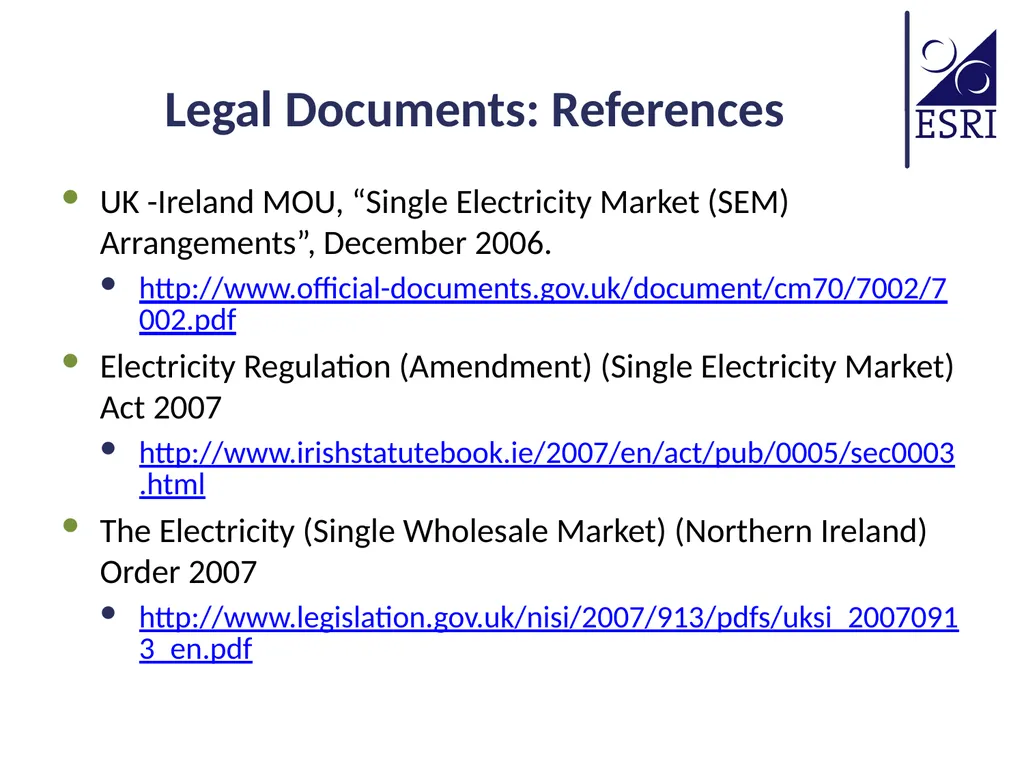 Creating a Single Electricity Market Across - slide 11 of 11