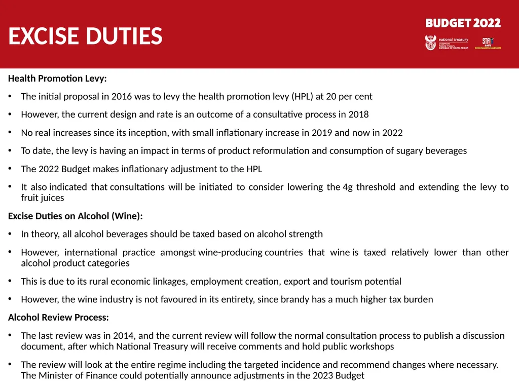 Response to public hearings MARCH 2022 1 List of - slide 31 of 35