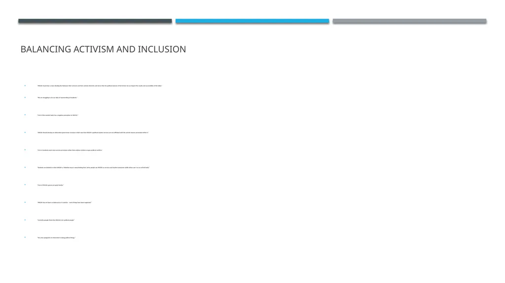 ANUSA GOVERNANCE REVIEW SUMMARY FINDINGS & - slide 14 of 50