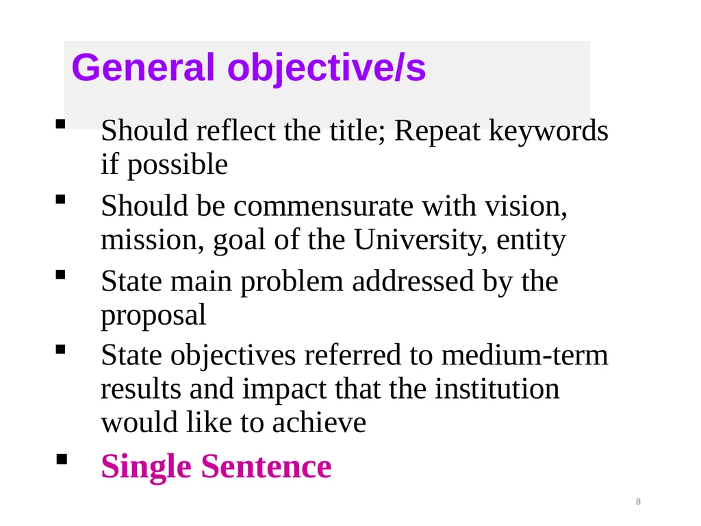 Welcome to Writing Proposal on “Academic - slide 8 of 69