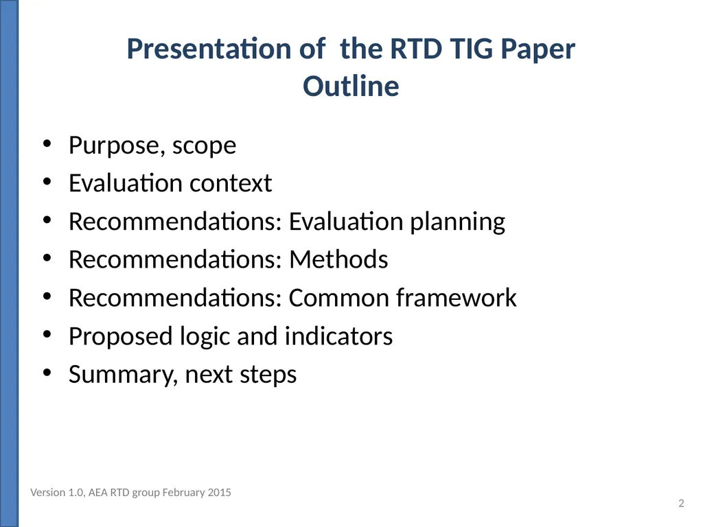 Evaluating Outcomes of Publicly Funded Research, - slide 2 of 36