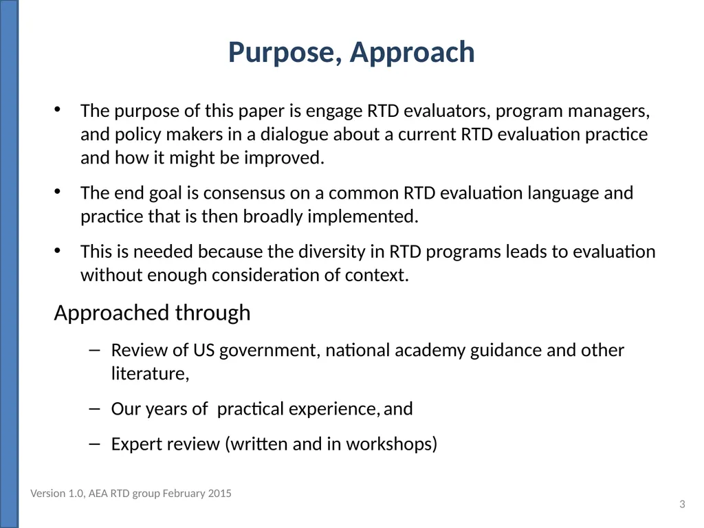 Evaluating Outcomes of Publicly Funded Research, - slide 3 of 36