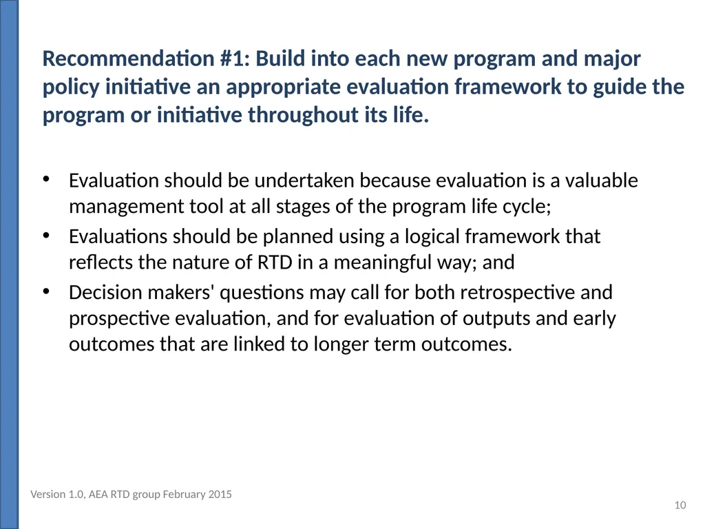 Evaluating Outcomes of Publicly Funded Research, - slide 10 of 36