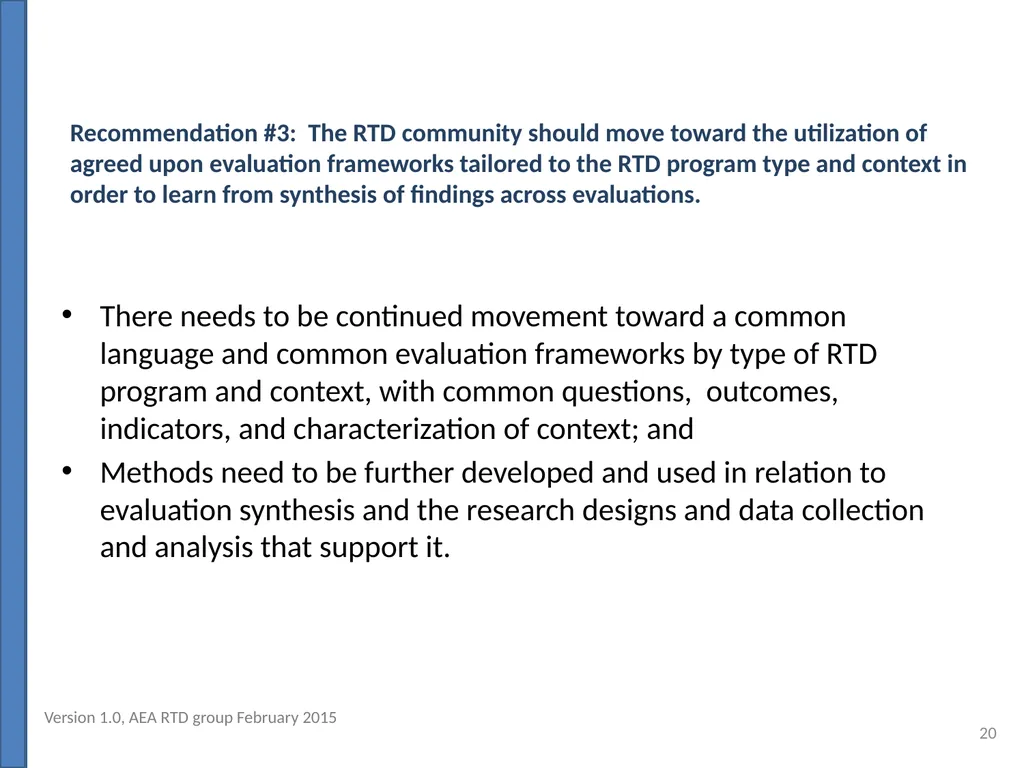 Evaluating Outcomes of Publicly Funded Research, - slide 20 of 36