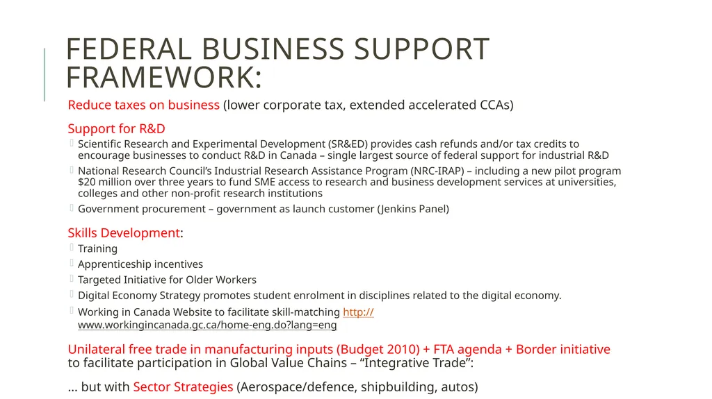 Reindustrialization in North America: A Canadian - slide 15 of 20