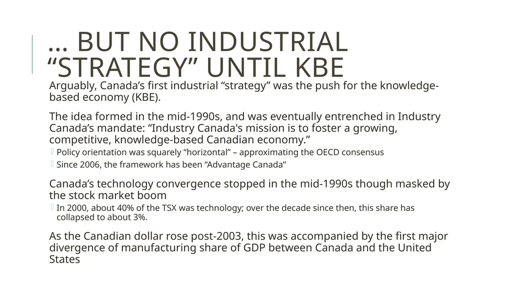 Reindustrialization in North America: A Canadian - slide 6 of 20