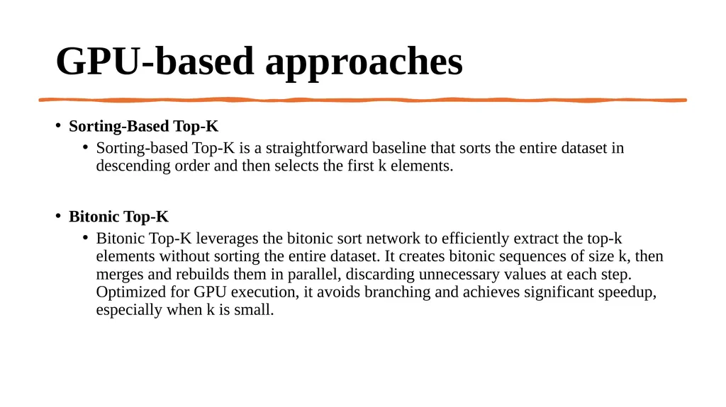 GPU-Based Top-K Query Processing Efficient - slide 4 of 12