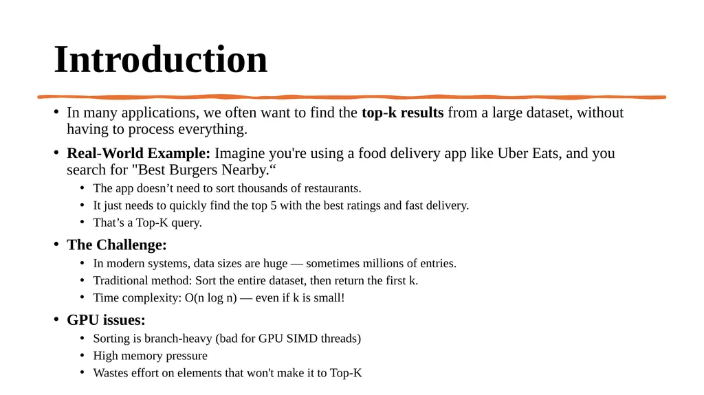 GPU-Based Top-K Query Processing Efficient - slide 2 of 12