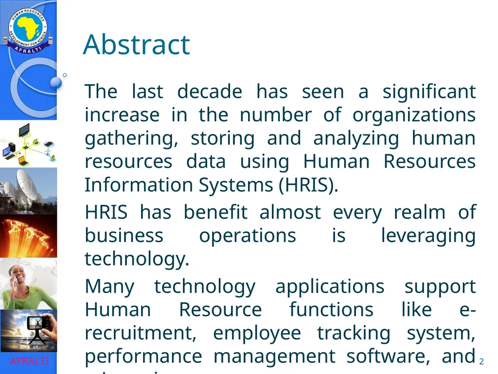 Evolution to e-HRM ICT Forum for HR Professionals - slide 2 of 41