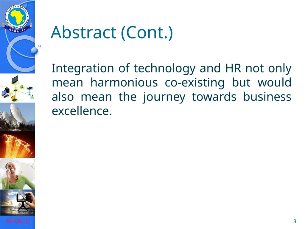 Evolution to e-HRM ICT Forum for HR Professionals - slide 3 of 41
