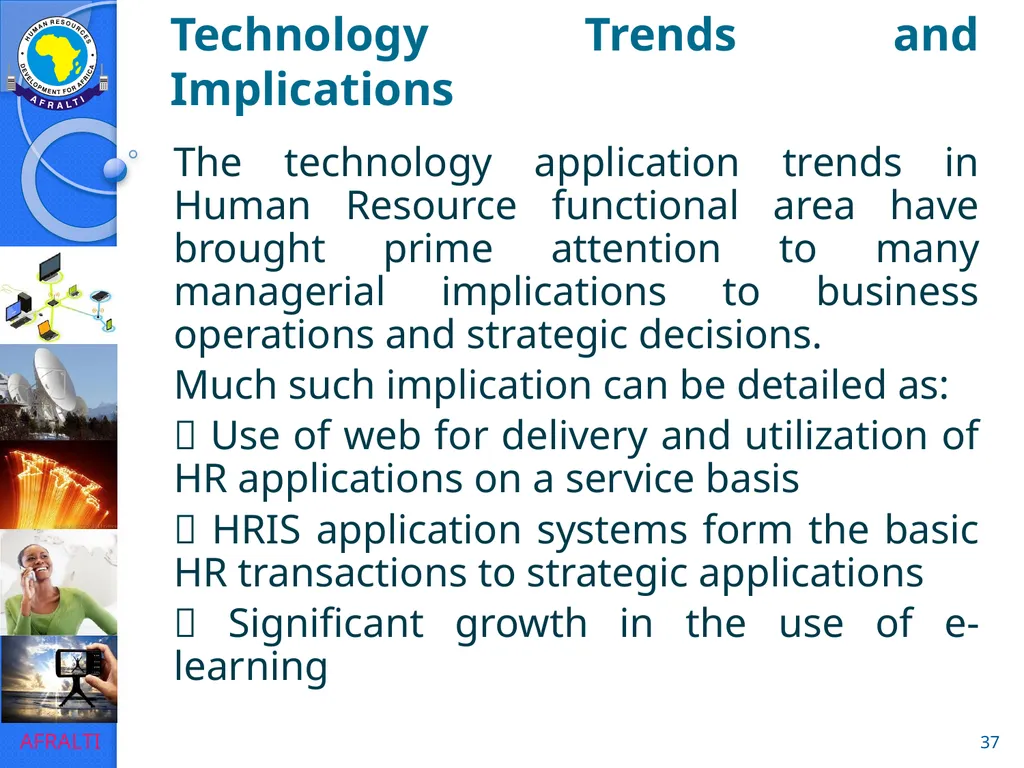 Evolution to e-HRM ICT Forum for HR Professionals - slide 37 of 41