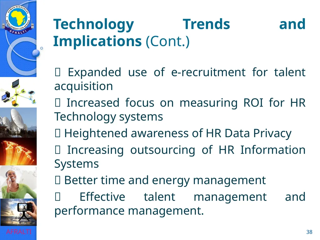 Evolution to e-HRM ICT Forum for HR Professionals - slide 38 of 41
