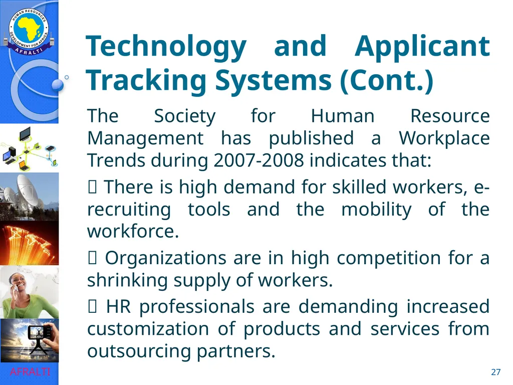 Evolution to e-HRM ICT Forum for HR Professionals - slide 27 of 41