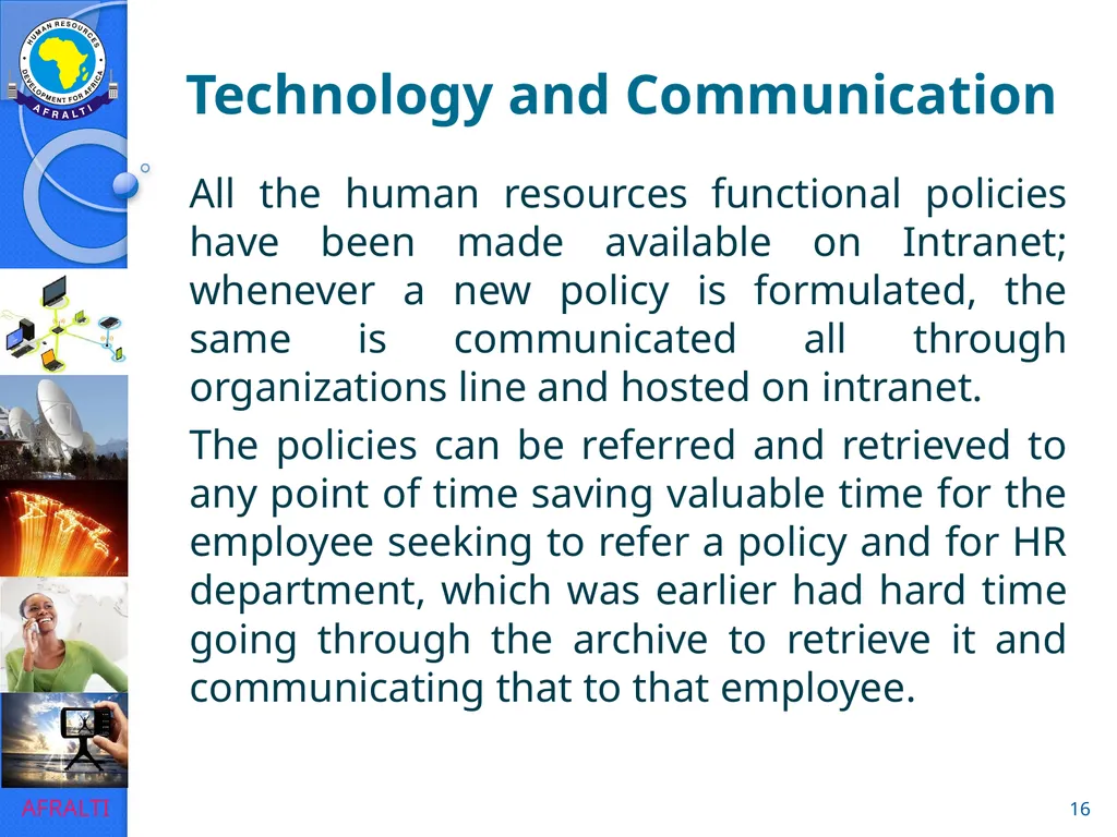 Evolution to e-HRM ICT Forum for HR Professionals - slide 16 of 41