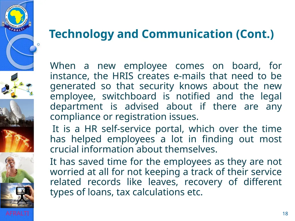 Evolution to e-HRM ICT Forum for HR Professionals - slide 18 of 41