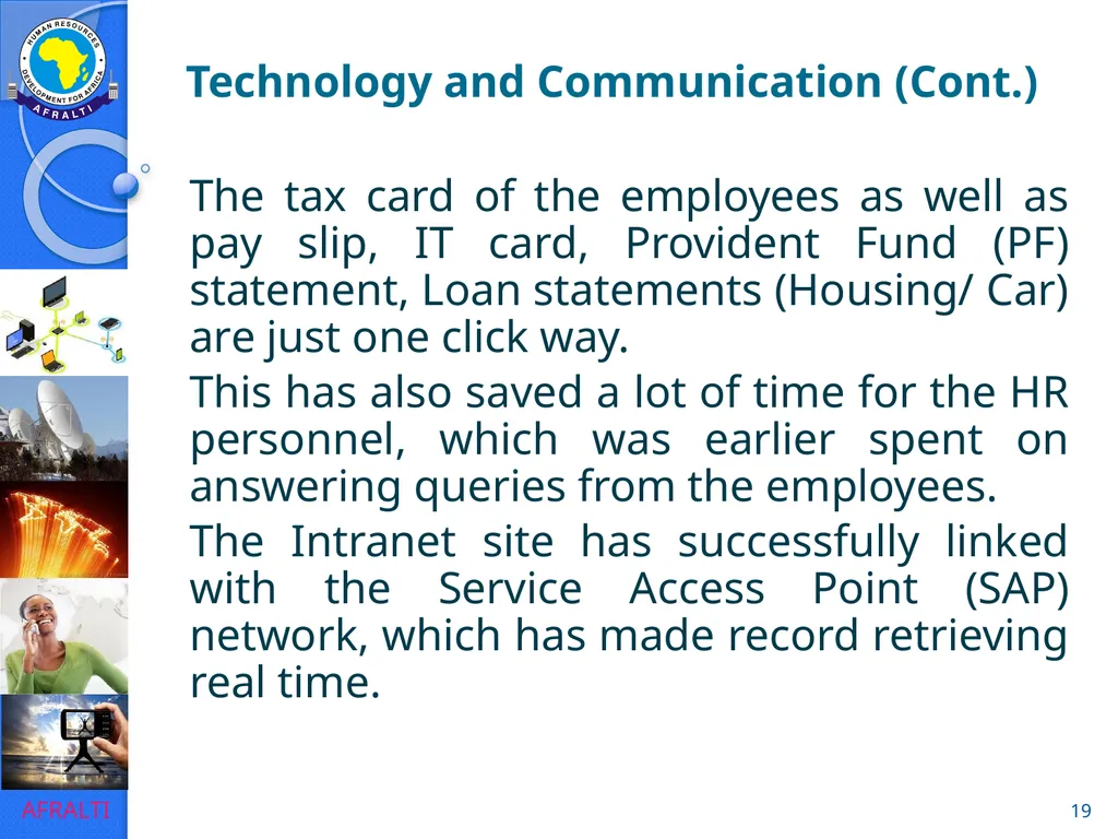 Evolution to e-HRM ICT Forum for HR Professionals - slide 19 of 41