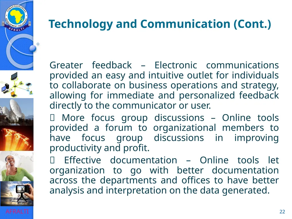 Evolution to e-HRM ICT Forum for HR Professionals - slide 22 of 41