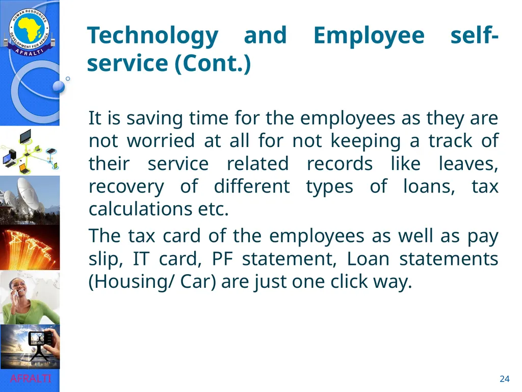 Evolution to e-HRM ICT Forum for HR Professionals - slide 24 of 41