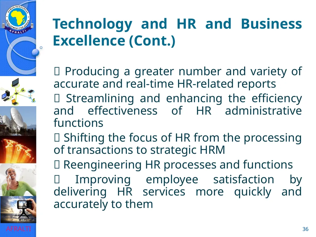 Evolution to e-HRM ICT Forum for HR Professionals - slide 36 of 41