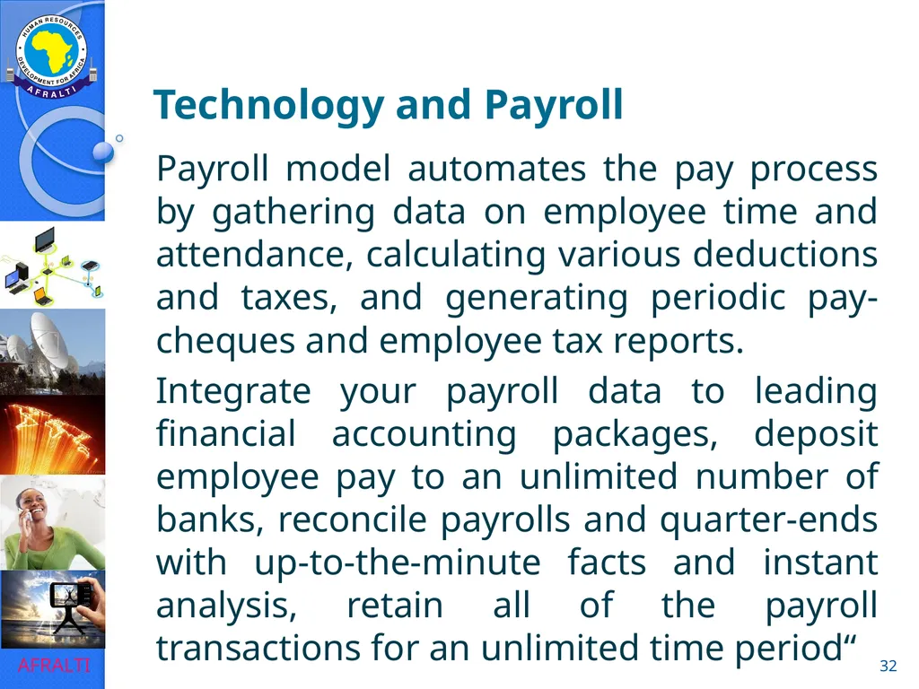 Evolution to e-HRM ICT Forum for HR Professionals - slide 32 of 41