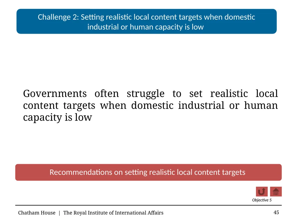 Guidelines for Good Governance in Emerging Oil and - slide 45 of 71