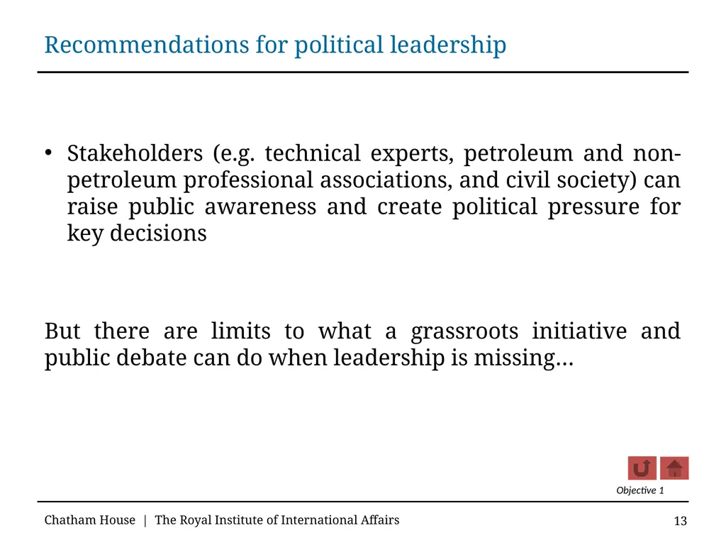 Guidelines for Good Governance in Emerging Oil and - slide 13 of 71