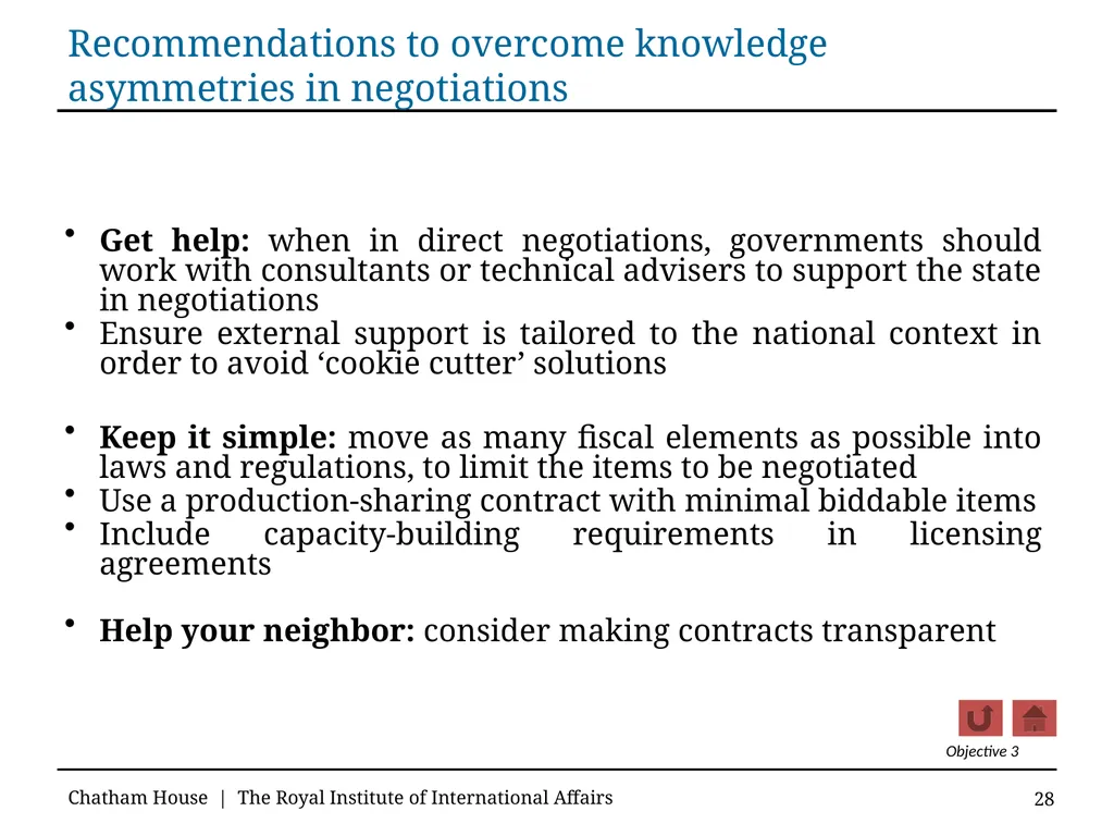 Guidelines for Good Governance in Emerging Oil and - slide 28 of 71